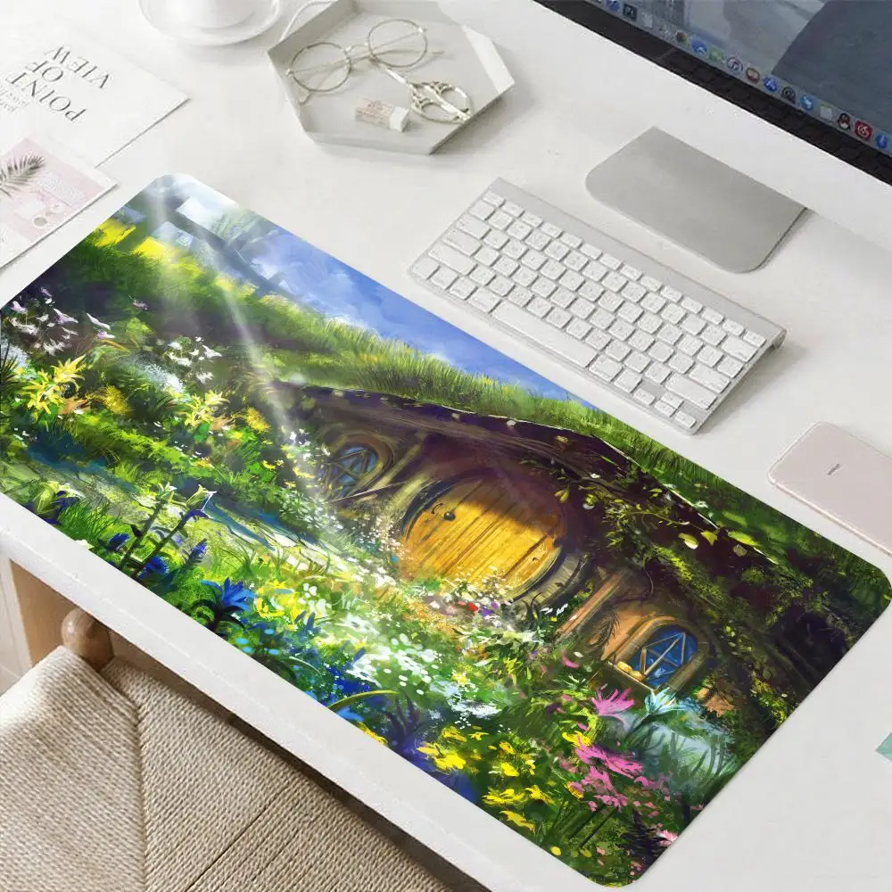 

Пятностойкий коврик для мыши, нескользящий игровой коврик для мыши разных размеров, геймерский коврик для киберспорта, игровой механический коврик для клавиатуры XXL, настольный коврик