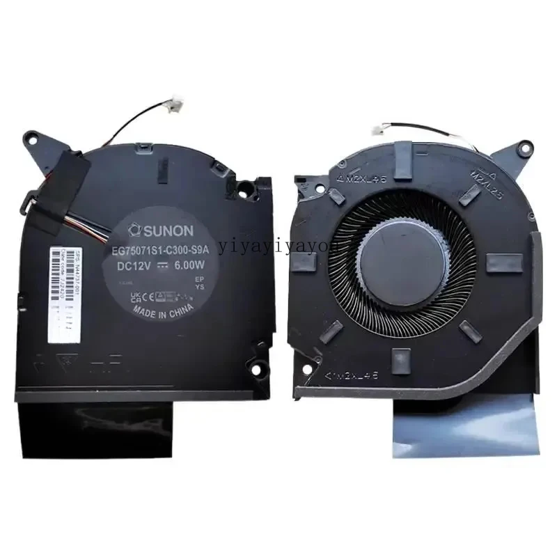 Applicable For HP Shadow Elf 9 16-WF 16-XF TPN-C167 Fan TPN-C168 12V