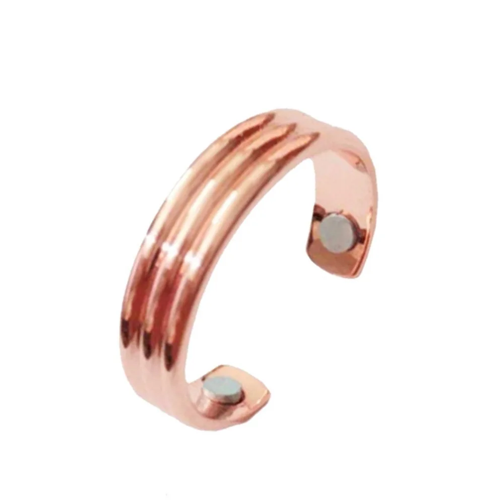 Copper Rings Simplicity Magnetic for Women Men Jewelry Joyeria Acero Inoxidables Premium Кольцо Женское Бижутерия Yüzük טבעות 반지