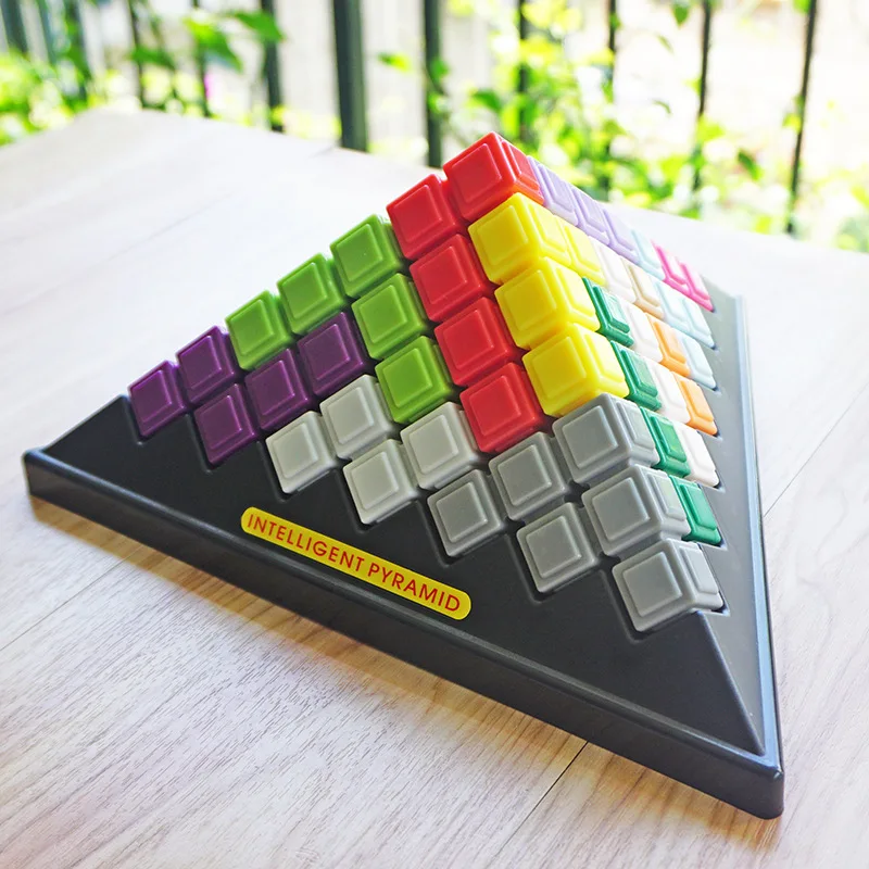 Intelligent Pyramid 0604 Spatial Thinking Puzzle Three-dimensional  Ornament