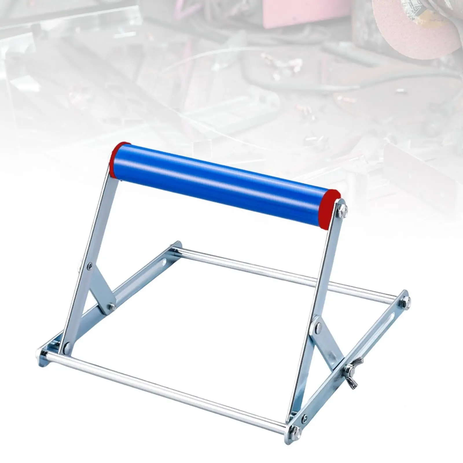 Cutting Machine Support Stand Metal Adjustable Height Workbench Holder Support Frame Scroll Saw Stand Bracket for Woodworking