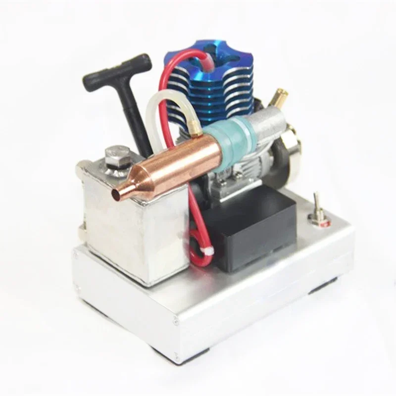 15 level 18 level Miniature Gasolin Engine Model DIY Finished Metal Product with Fuel Tank Small Mini Engine Boutique Toy