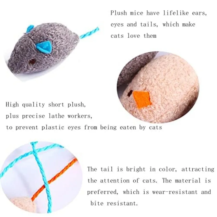 لعبة القط لعبة تفاعلية قطط قطط قطيفة على شكل فأر لعبة مضغ القط في الأماكن المغلقة.