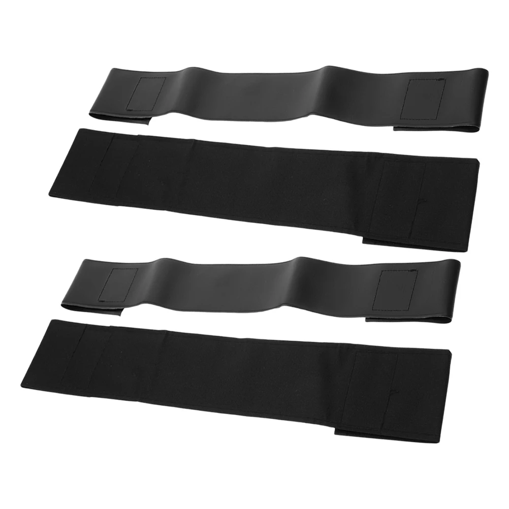 

4 Pcs Wheelchair Foot Protector Straps Belt Footrest Oxford Cloth Replacement Accessories Elderly Wheelchairs Leg