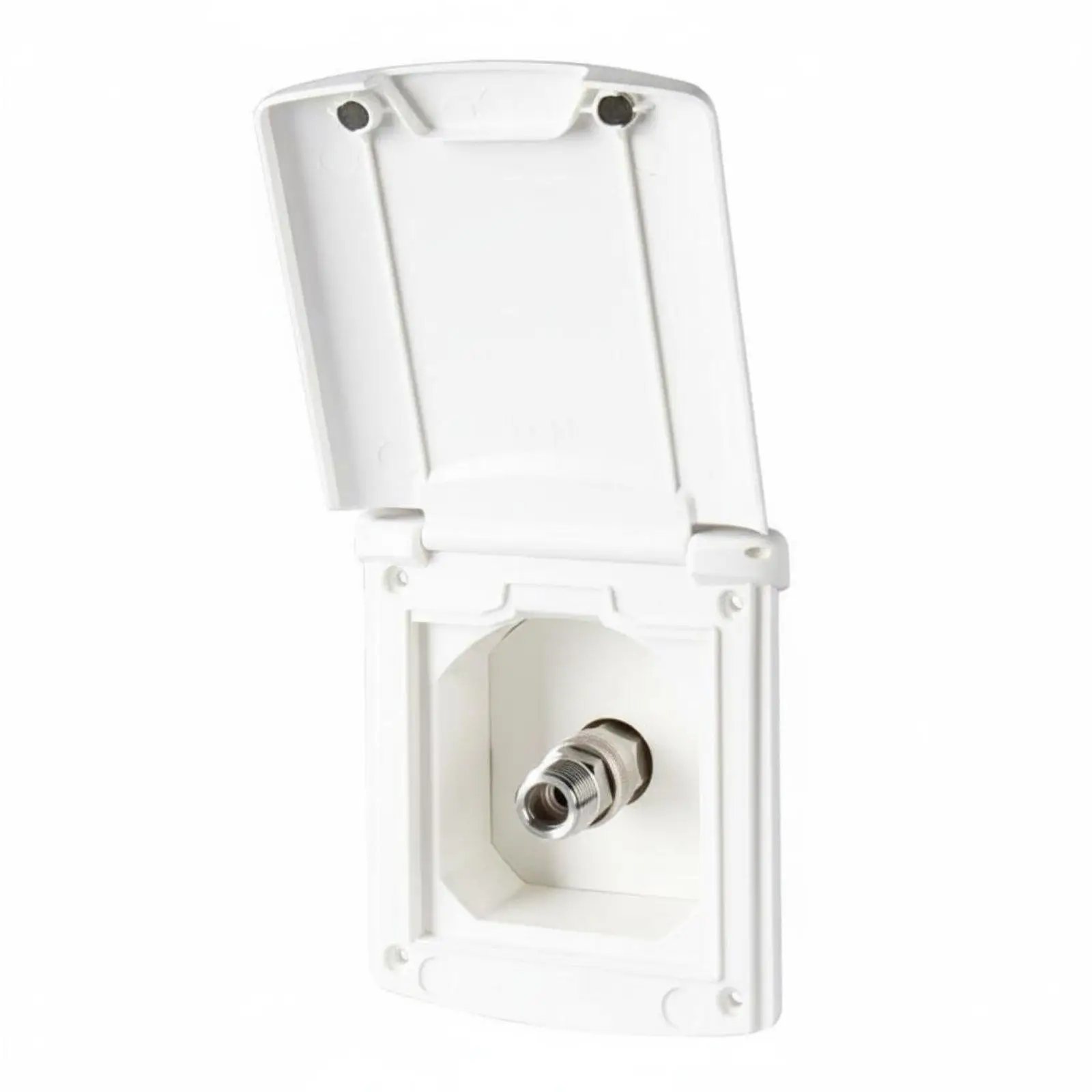 RV Inlet Outlet ASA Material Water Filling Port Quick Water Connector for Camper Trailer Boat Outdoor Cleaning
