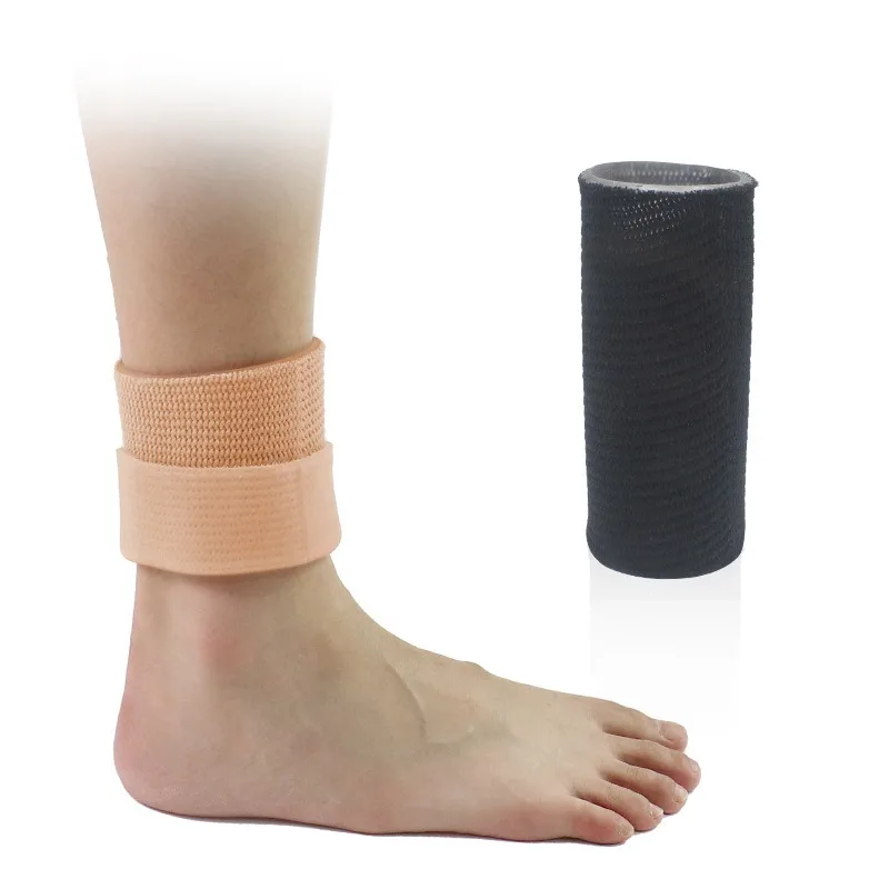1-2pcs Protective Ankle Compression Sleeve Ankle Gel Sleeves Women Foot Support Ankle Protector Brace Soft Figure Skating ﻿