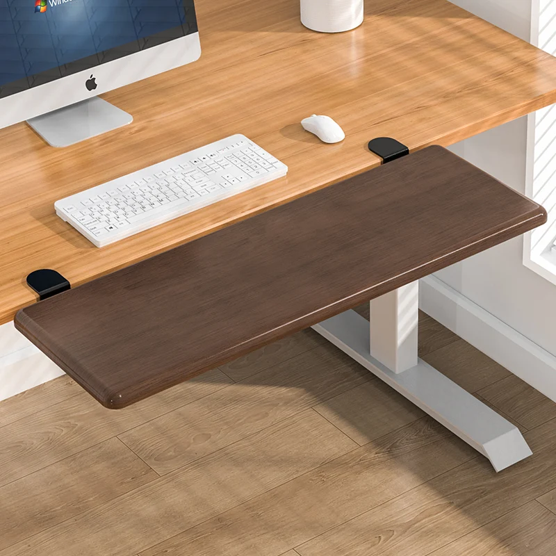 ‌Ergonomic Wrist Rest - Adjustable Keyboard Tray Extension for Desk, Space-Sizing Arm Support, Comfortable Computer Accessory