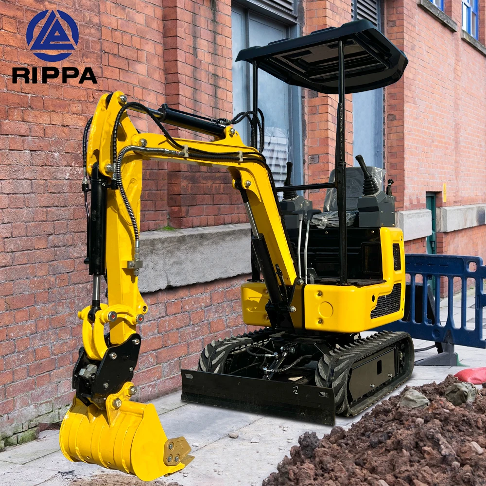 2026 ماركات Rippa Mini Excavator الشركة المصنعة لحفارة 1 طن للبيع #2