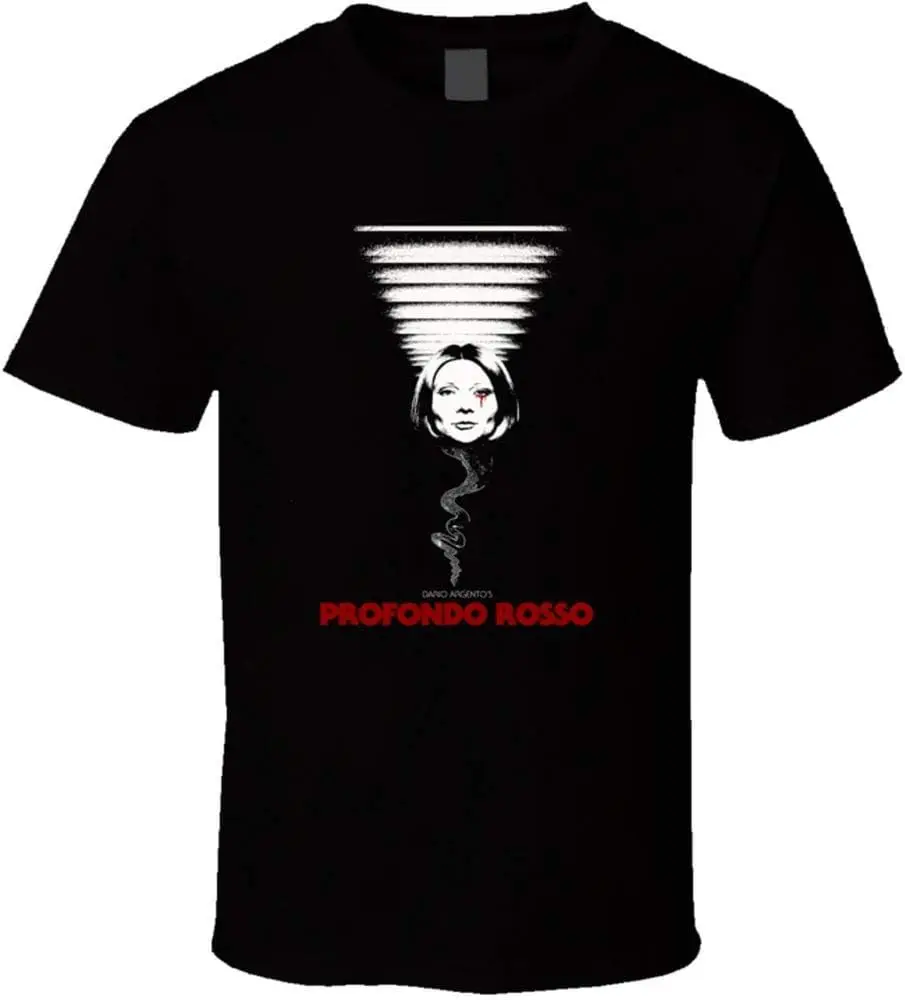 Profondo Rosso Deep Red Dario Argento Classic horro Movie Poster Style t-Shirt New Fashion Top Tees