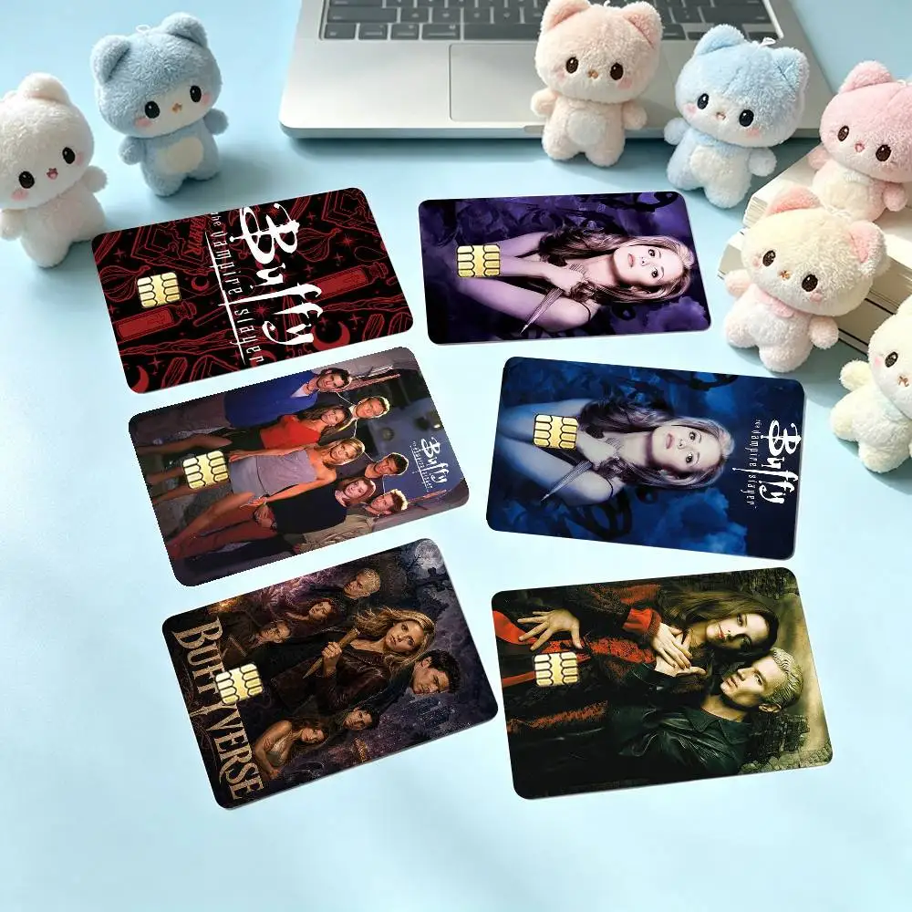 Buffy the Vampire S-Slayer Credit Card HD Stickers Game Card Decal Small Chip Waterproof Sticker Gift