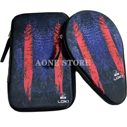 LOKI bolsa de raqueta de tenis de mesa portátil, funda protectora impermeable para bolsa de paleta de Ping Pong