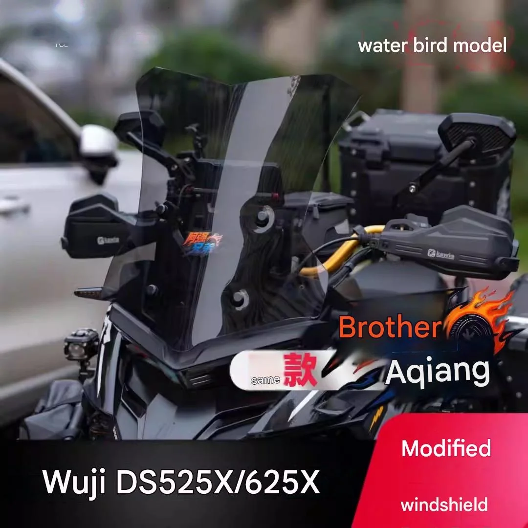FOR VOGE DS525X DS625X Waterbird-Style Deflector Chest Guard Windshield Classic Aerodynamic Contour Design Motorcycle Accessorie