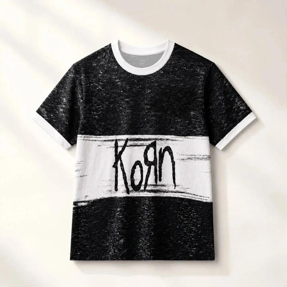 2026 New Korn Joint Design Fan Football Jersey Sports Quick Drying Casual Men's Top T-shirt Short Sleeved