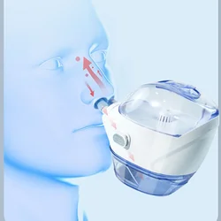 Nava Electric Powered Suction Nasal Irrigator Washer Nose Cleaner Nose Nursing Allergic Rhinitis Capacity Sinusitis Treatment