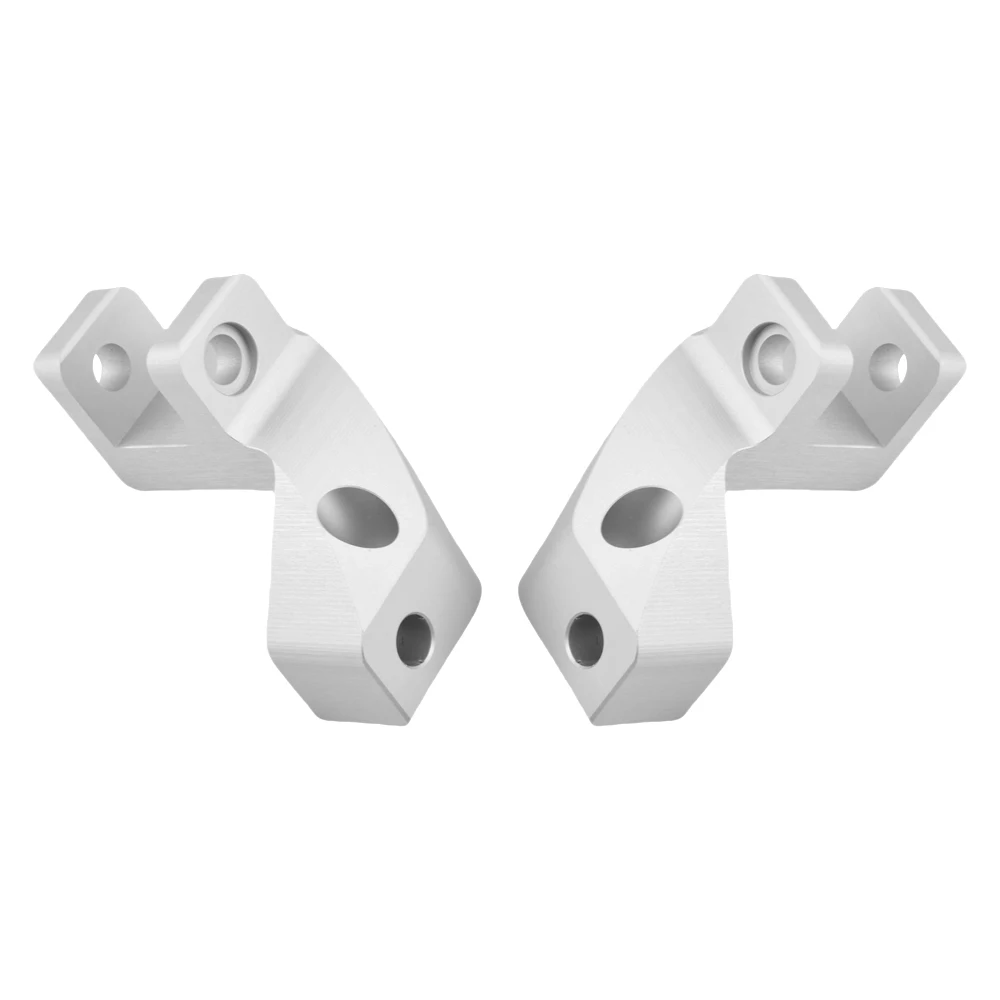 For BMW R1250 GS / Adv 19-2020 S 1000XR 15-2019 1200 GS LC / ADV 13-18 Motorcycle Passenger Footpeg Lowering Kit Foot peg Silver