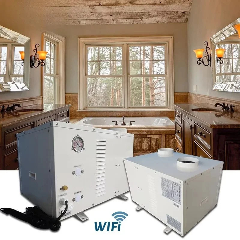Home Use Solar & Electric Air Source Hot Water Heating Pump Water Heater  for Outdoor Use