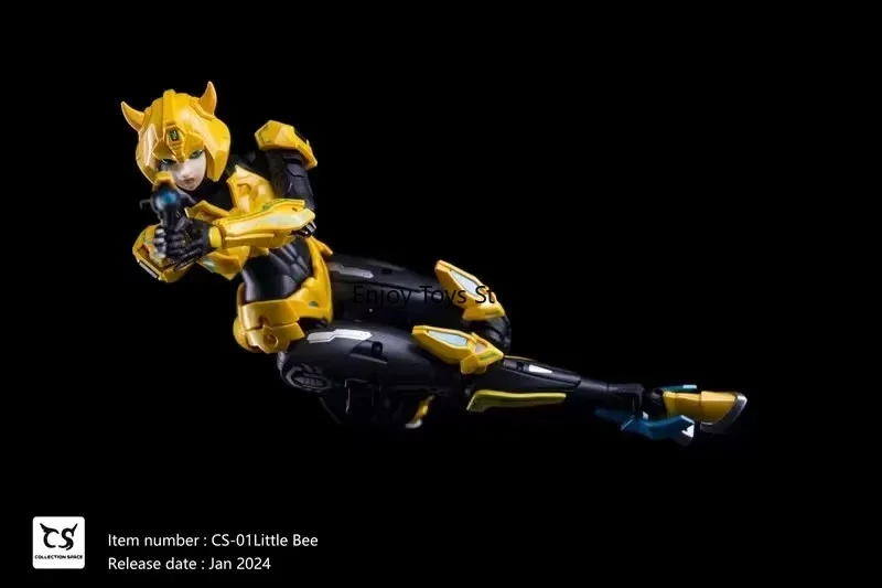 

In Stock Now Change Form Mechanical Beautiful Girl CS-01 Model Toys Can Be Done Manually