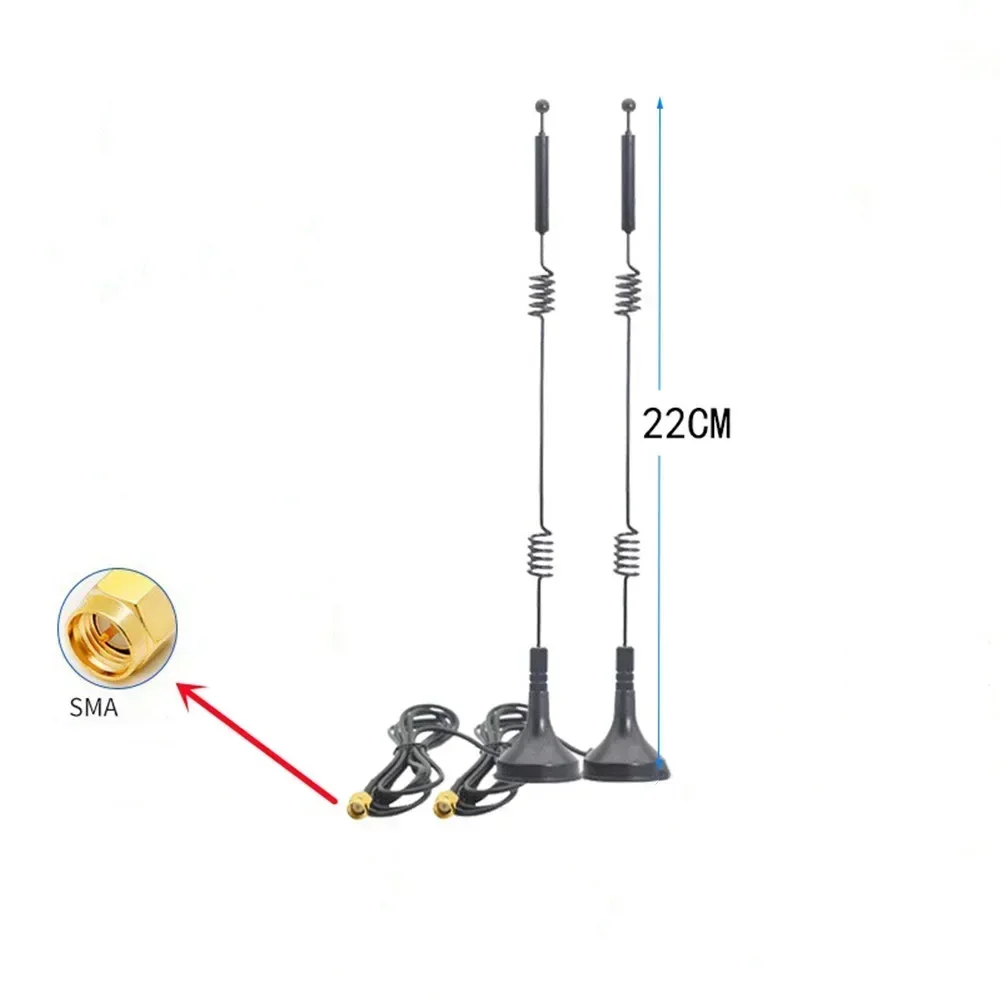 SMA Male Connector WiFi Antenna Compatible with WiFi IP For Security Camera Truck RV Van Trail Rear View Camera