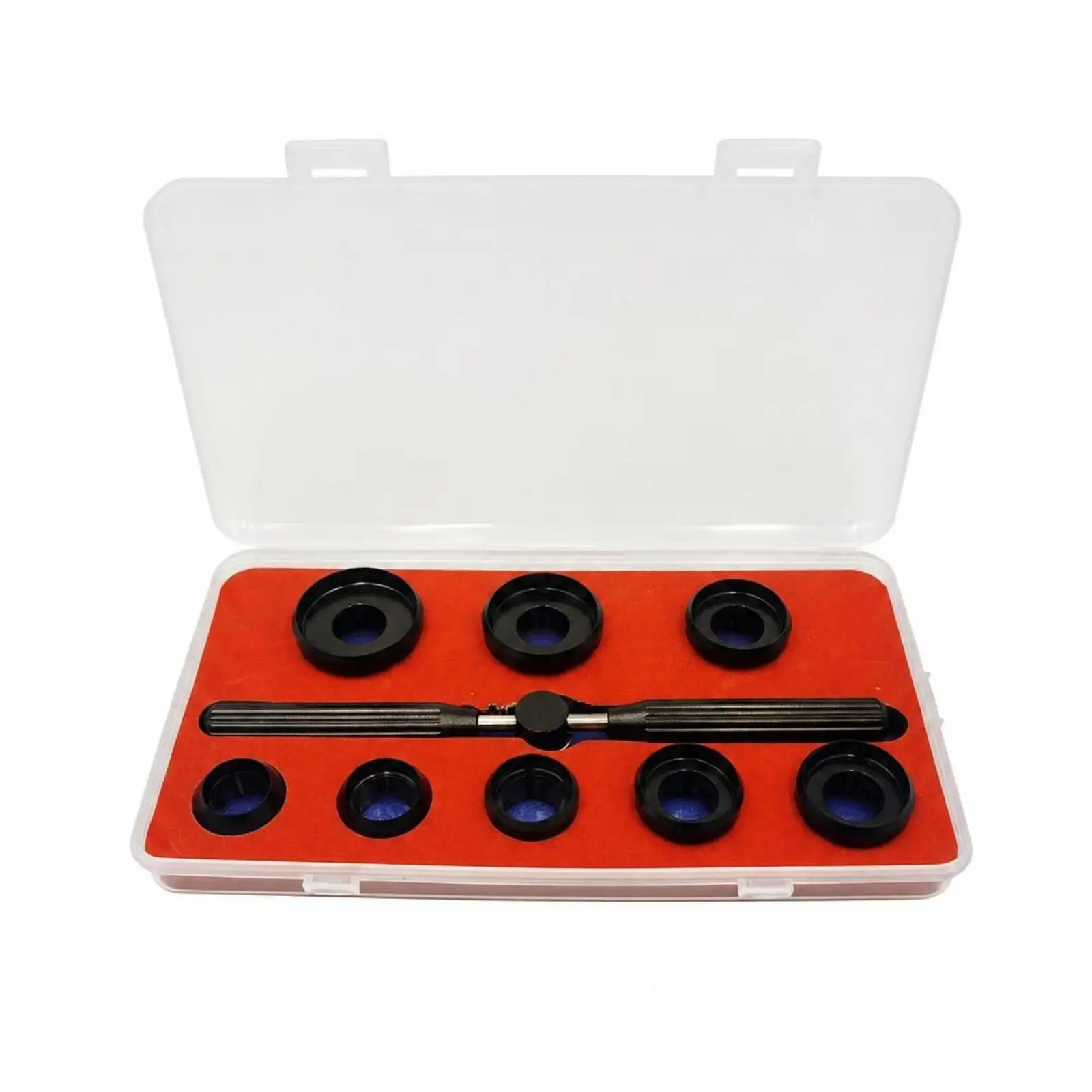 Watch Opening Tool Kit 8 Piece Aluminum Alloy Case Back Remover for Watchmaker Equipment Watch Repair Tools
