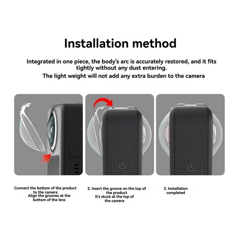 Super Sale Lens Protector for DJI OSMO 360 Camera Lens Protector Anti-Scratch Protective Lens Panoramic Camera Accessories
