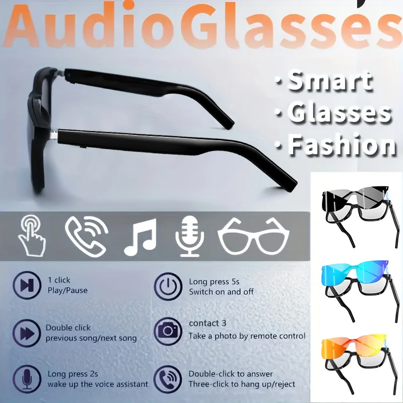 These new smart glasses feature magnetic lenses that block blue light and have built-in microphones and speakers for listening to music and making calls. They’re perfect for outdoor activities and make an excellent holiday gift