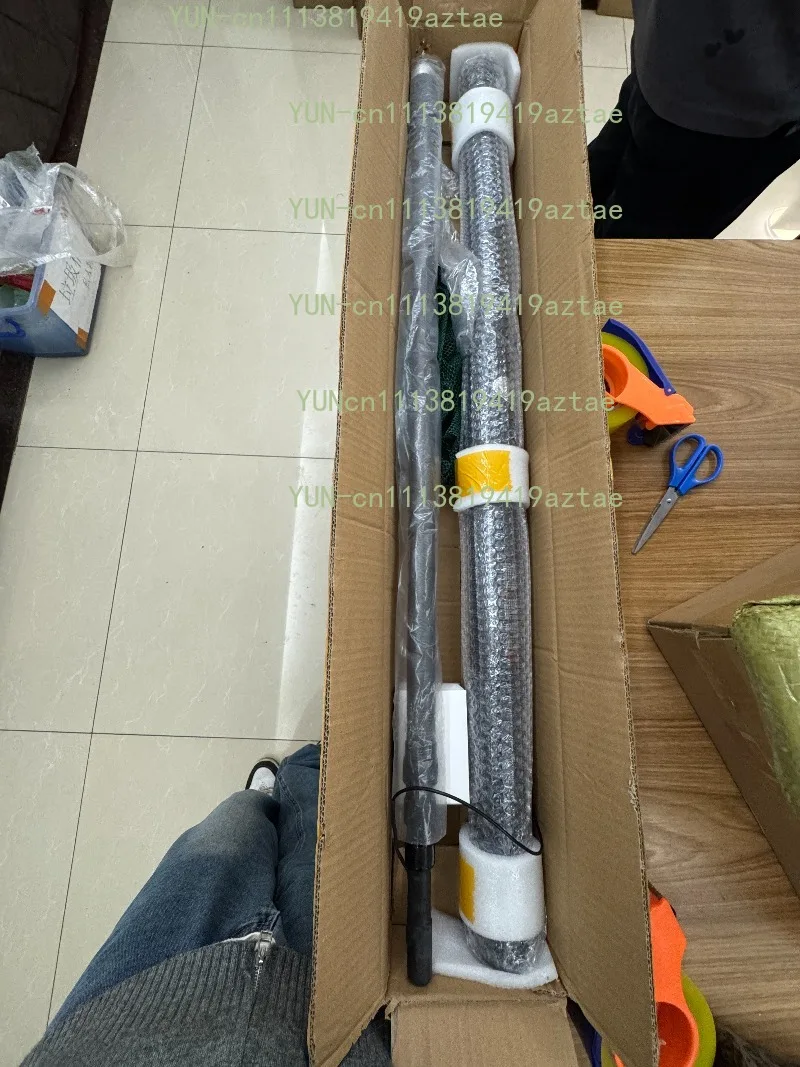 Electric Automatic Telescopic Aluminum Alloy Ultra-Light Fishing Net 4.2 Meters 5000/9000 Watts