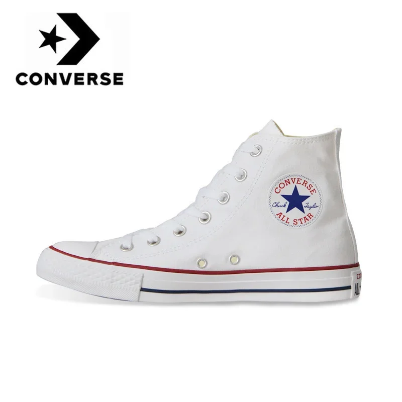 Converse toile chaussures décontractées pour hommes femmes noir blanc Chuck Taylor All Star confortable sport Skateboard baskets