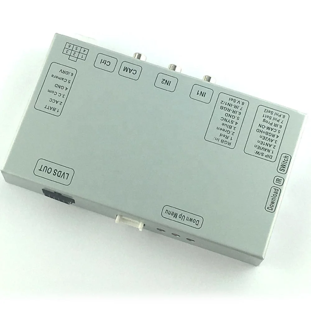 Add Camera/DVR/DTV/360 Citroen RT6 Screen With Video Input Video Interface