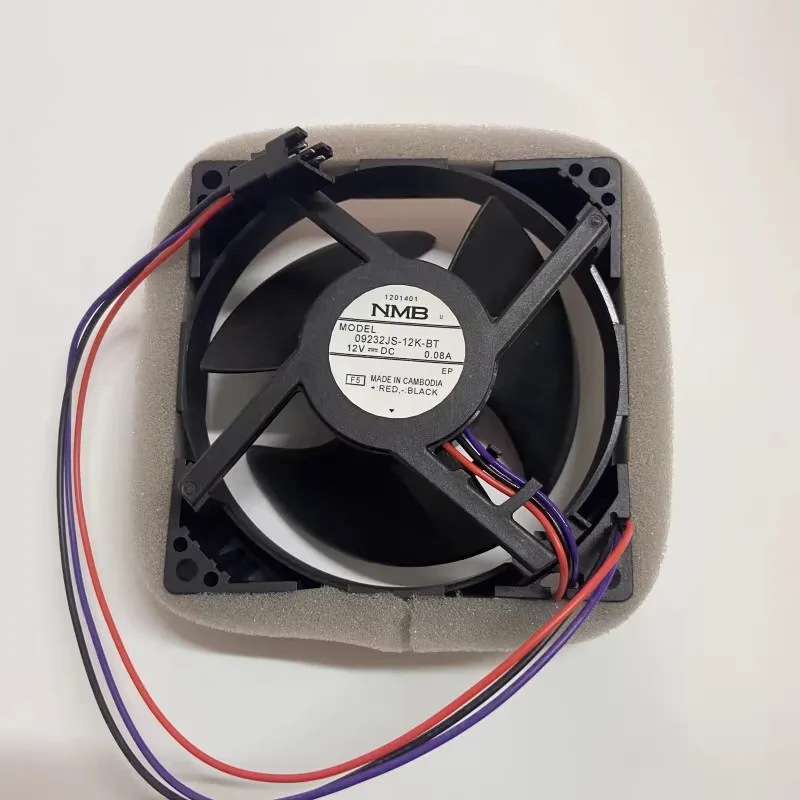 For 09232JS-12K-BT 9.2cm 12V 0.08A Cooler Fan 92 * 92 * 32MM