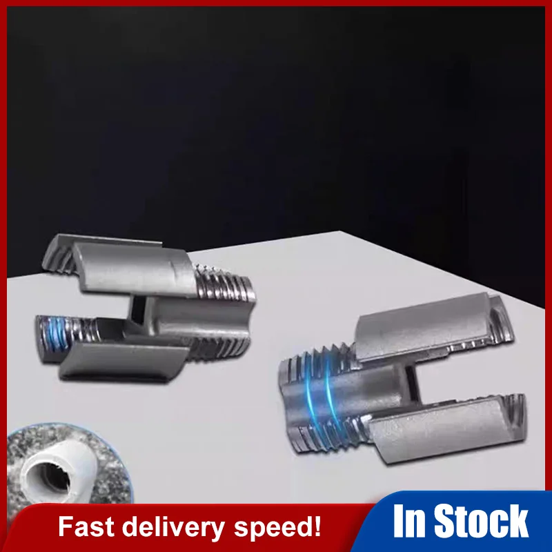 Pipe Thread Cutting Tool Integrated Internal External Pipe Threading Tool Electric Drill Compatible PVC Pipe Threader Kit