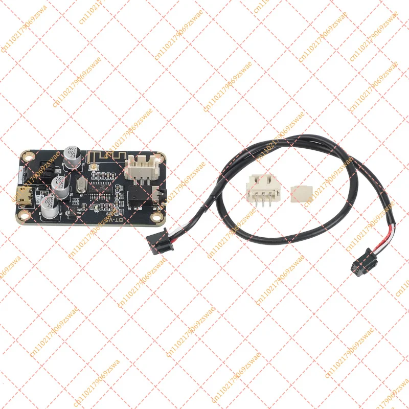 LQSC-BT Bluetooth 4.2 Audio Receiver Module, Stereo 3.5mm AUX Wireless Receiver Board with Micro USB Power