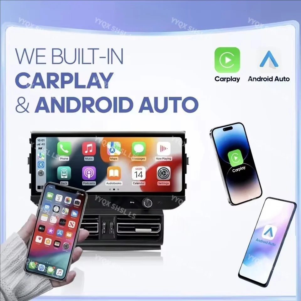 

12.3" QLED 1920*720 Carplay Auto Android 8G+256G Car DVD Player GPS Map WIFI Bluetooth Radio For Porsche Macan 2010-2016
