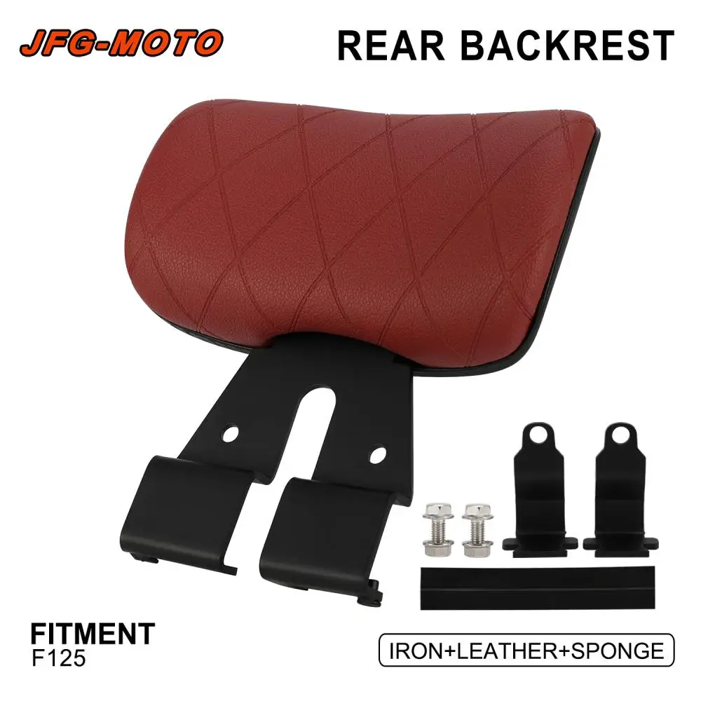 New Motorcycle Modified Backrest With Back and Shoulder Straps Non Destructive Installation For Honda NW F125 NW F-125 Moto Part