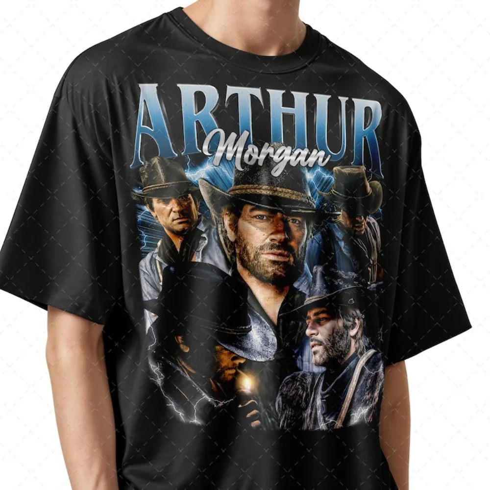 

Red Dead Redemption 2 Arthur Morgan Fan Series T-shirt The Greatest Electronic Game Comfortable Fashionable