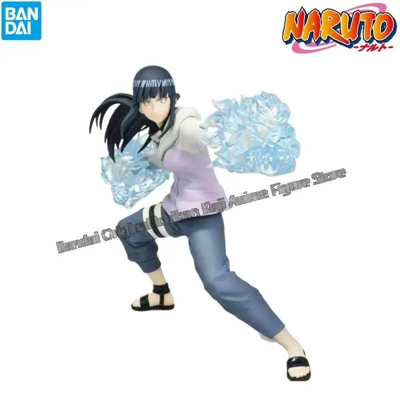 In Stock Bandai Original Box Garage Kit Model Naruto Uchiha Sasuke Hyuga Hinata Hyuga Neji Anime Characters Collectible Statue