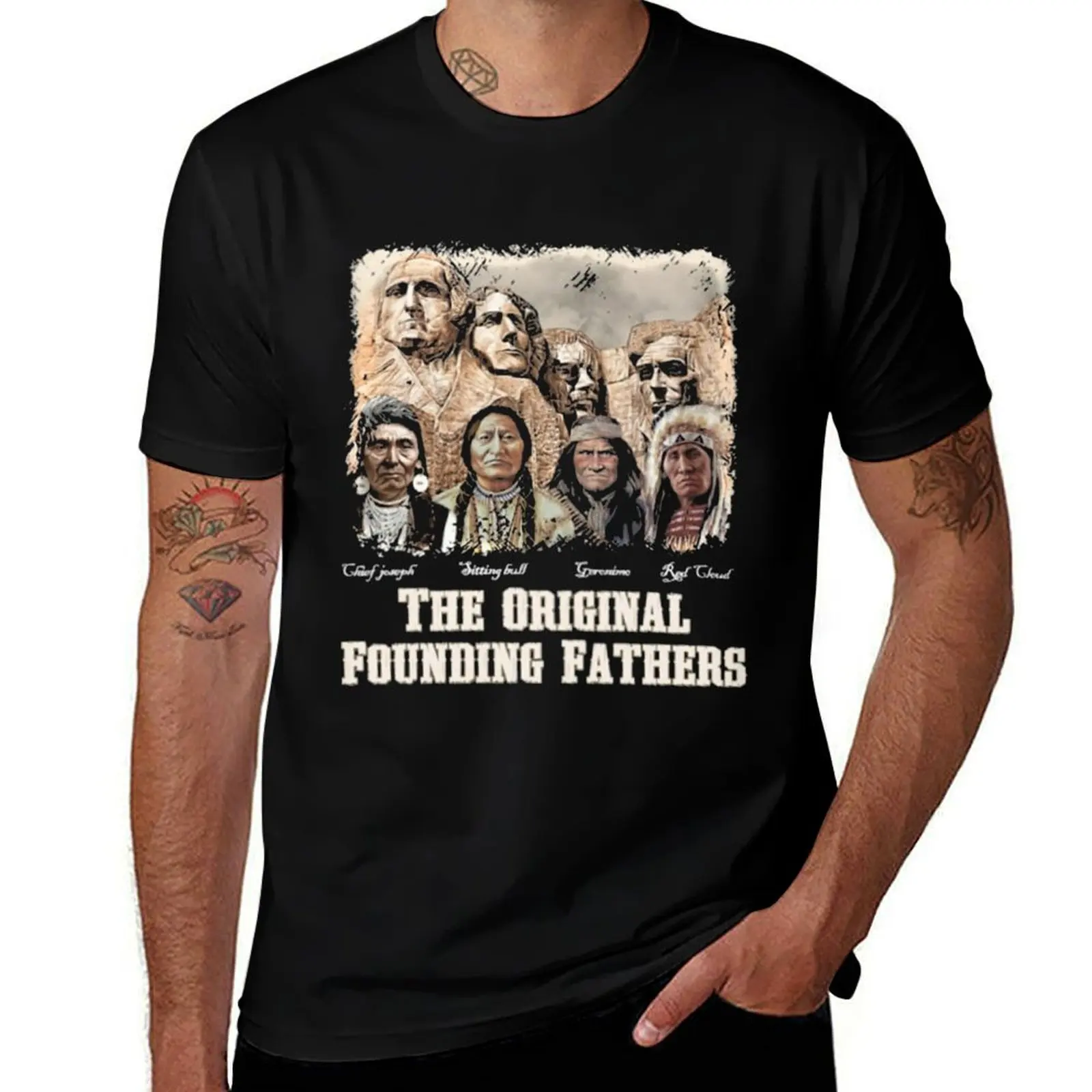 

The Original Founding Fathers T-Shirt croswit shirt man affliction shirts cotton man t-shirts boys whites outfits for men