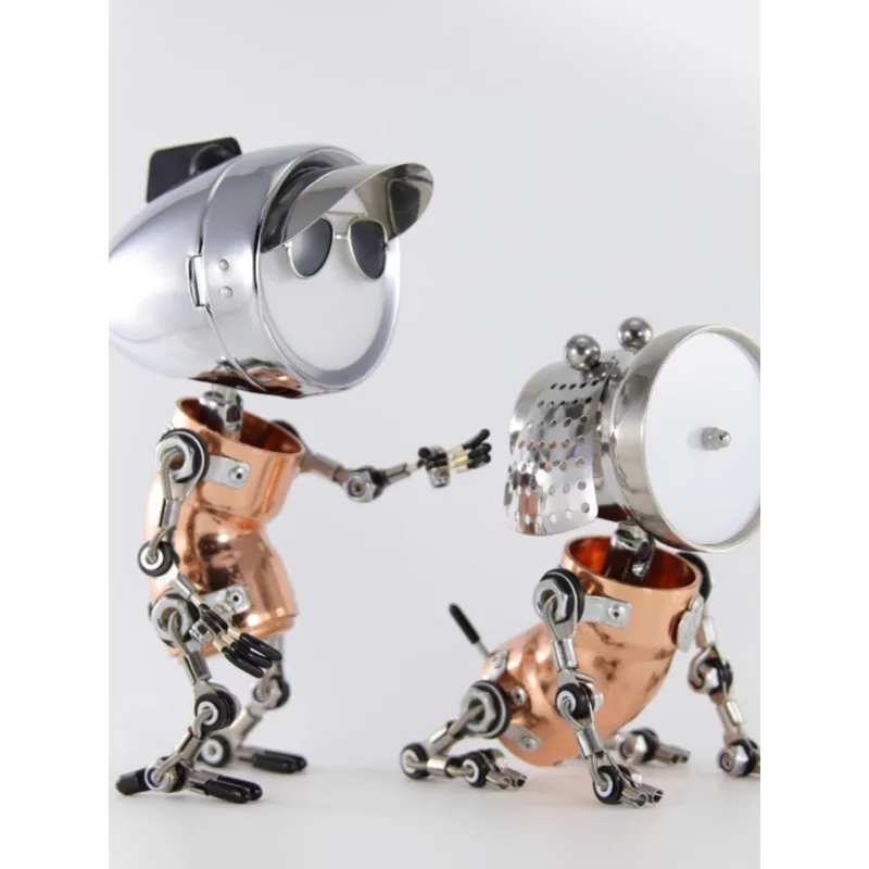 

Creative Computer Desktop Ambience Light Handmade Punk Robot Dog Personality Fashion Living Room Decoration