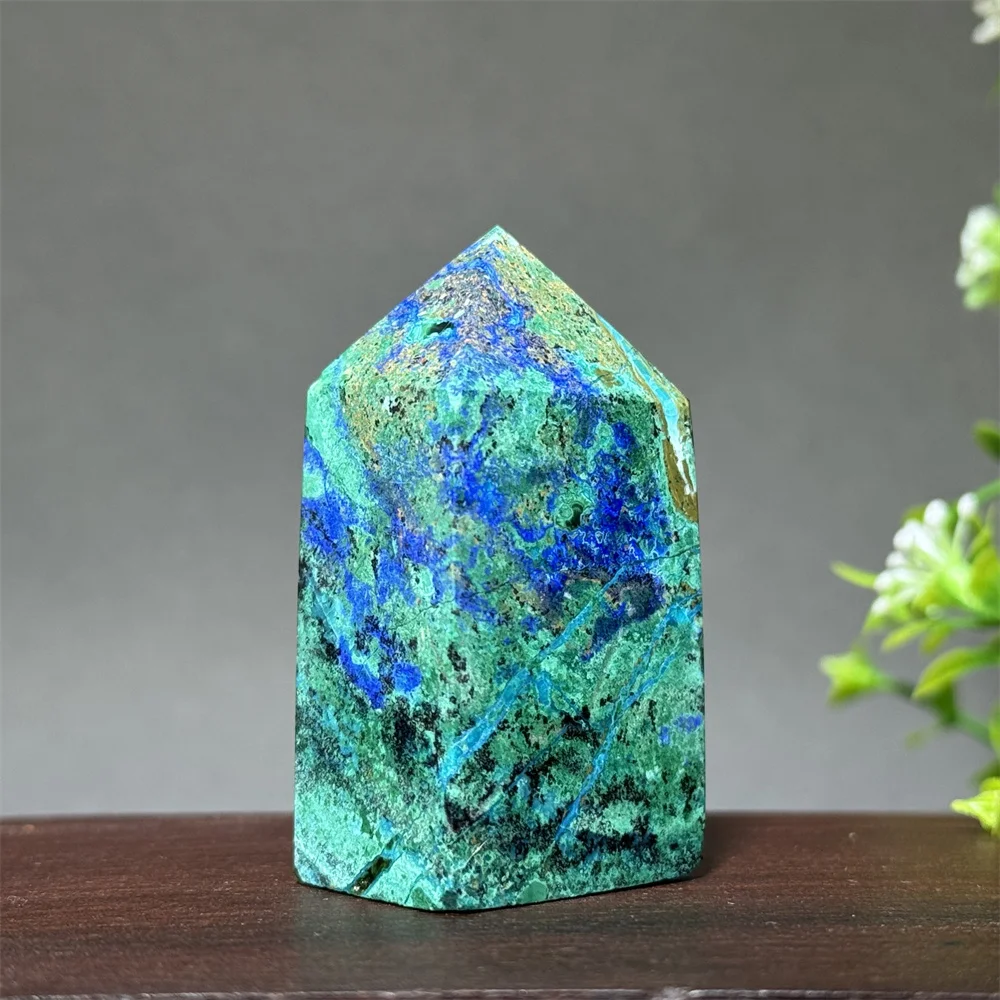 Natural Phoenix Pine Stone Mineral Specimen Crystal Tower Healing Meditation Energy Home Decoration Crafts