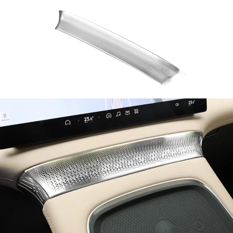 

Fit for Xpeng X9 2024 Car Central Control Instrument Panel Air Conditioning Outlet Protective Cover Car Interior Accessories