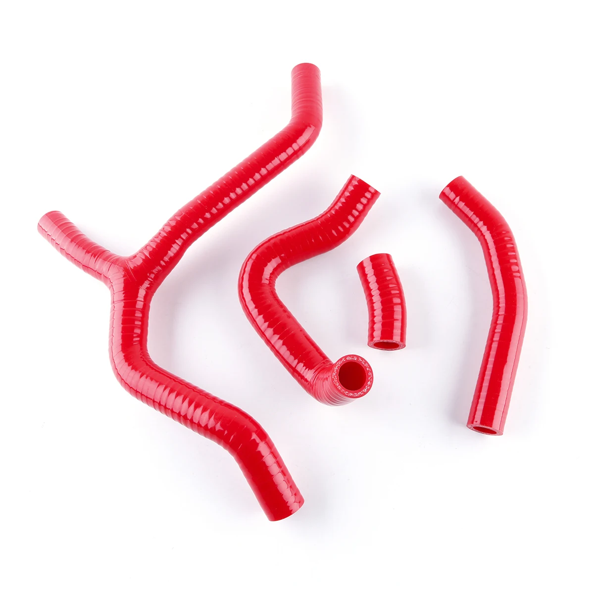 

4PCS 3PLY For 2015 2016 Honda CRF 450 R 450R CRF450R (Y-KIT) Silicone Radiator Coolant Cooling Hose Tube Pipe Kit