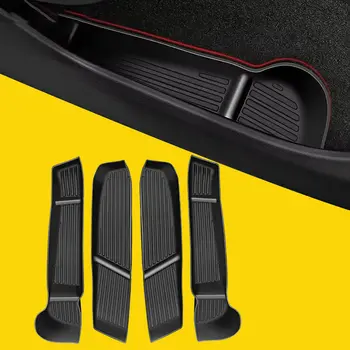 適用於特斯拉 Model Y 2020-2025 和 Model 3 Highland 2023 年 10 月之後車型的車門側儲物盒前後門把手扶手托盤收納盒 10 最佳銷售 2020款特斯拉Model 3配件 - №3