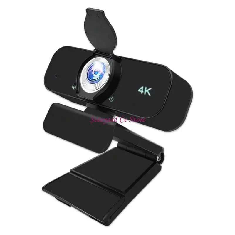 N3UC Builts in Microphones USB Camera Providing Flexible Tripods Stand for Stable Positioning Supporting Video Quality in