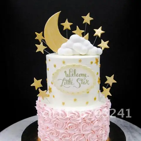 Silicone Moon Stars Sun Fondant Mold Chocolate Candy Sugarcraft Mould Cake Decorating Diy Pastry Scone Tools Kitchen Bakeware