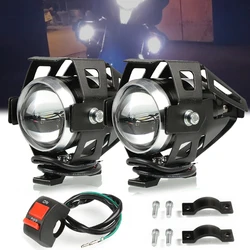 FJR 오토바이 U5 헤드 라이트 YAMAHA SCR950 XVS950 XVS1300 TDM900 TDM850 XJ6 XJ600 N S R6S FJR1300 A 전면 스포트라이트 안개 램프