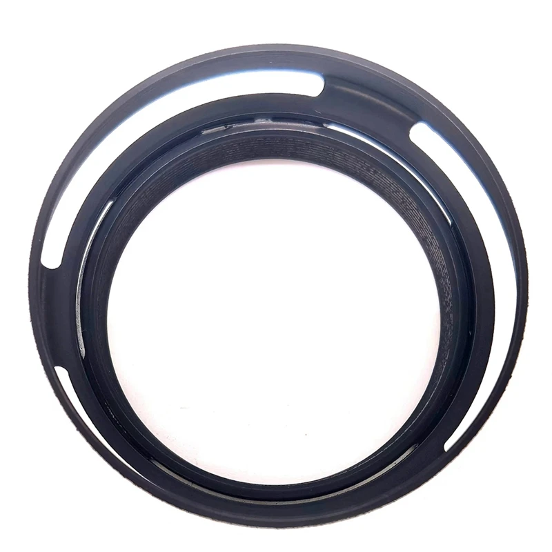 แหวนอะแดปเตอร์เลนส์49มม. LH-X100เลนส์ฮูดโลหะสำหรับ X100S X100 Fuji