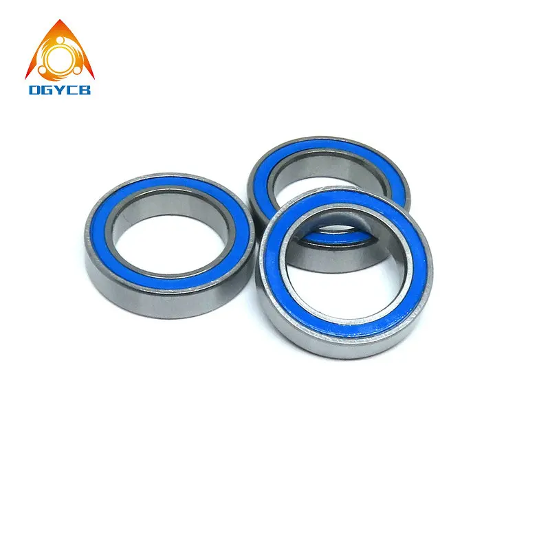 10pc 6701 2RS 12x18x4 Miniature Thin Section Bearings 6701RS ABEC3 12*18*4 Blue Seals Model Bearings RC Bearing 686 687 688 2RS