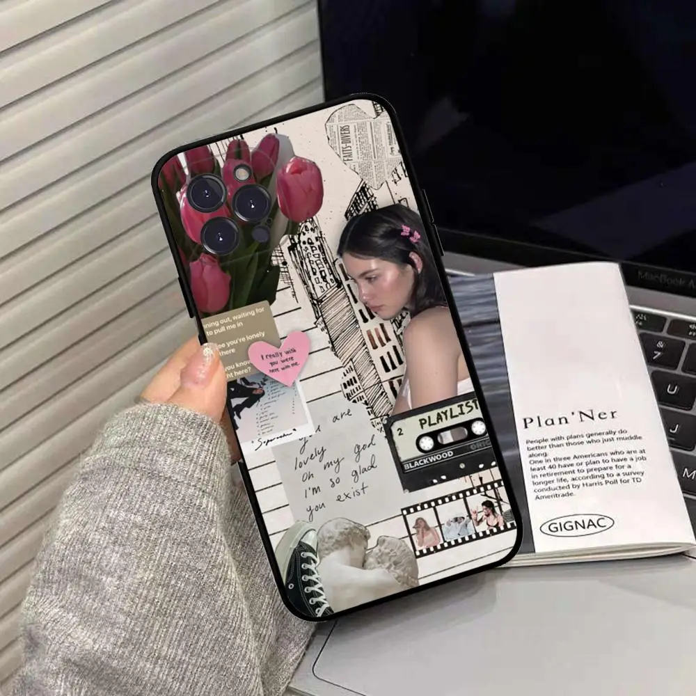 Gracie Abrams  Phone Case Silicone Soft for iphone 15 14 13 12 11 Pro Mini XS MAX 8 7 6 Plus X XS XR Cover