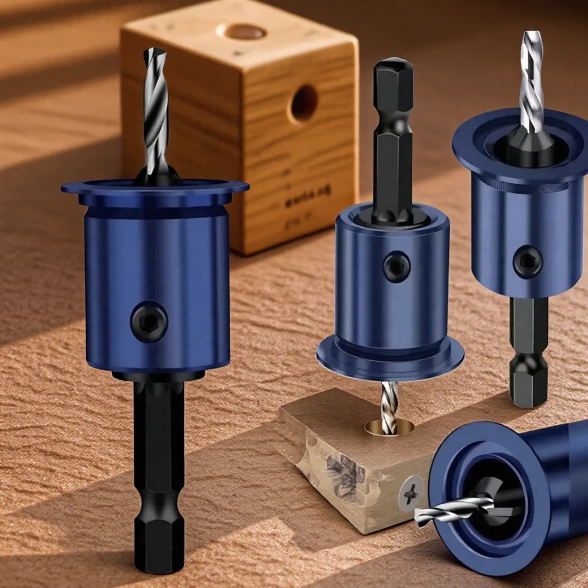 

Countersunk Drill Bit with Alloy Core Limiter for Woodworking Tool to Drill Pilot Holes in Wood 10mm