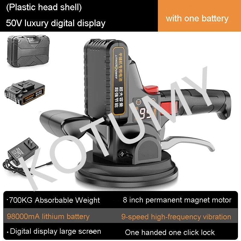 50V 21000R Tile Tiling Tool Machine Vibrator Suction Cup Adjustable Tile Tiler Brick Laying Wall Brick Laying Machine