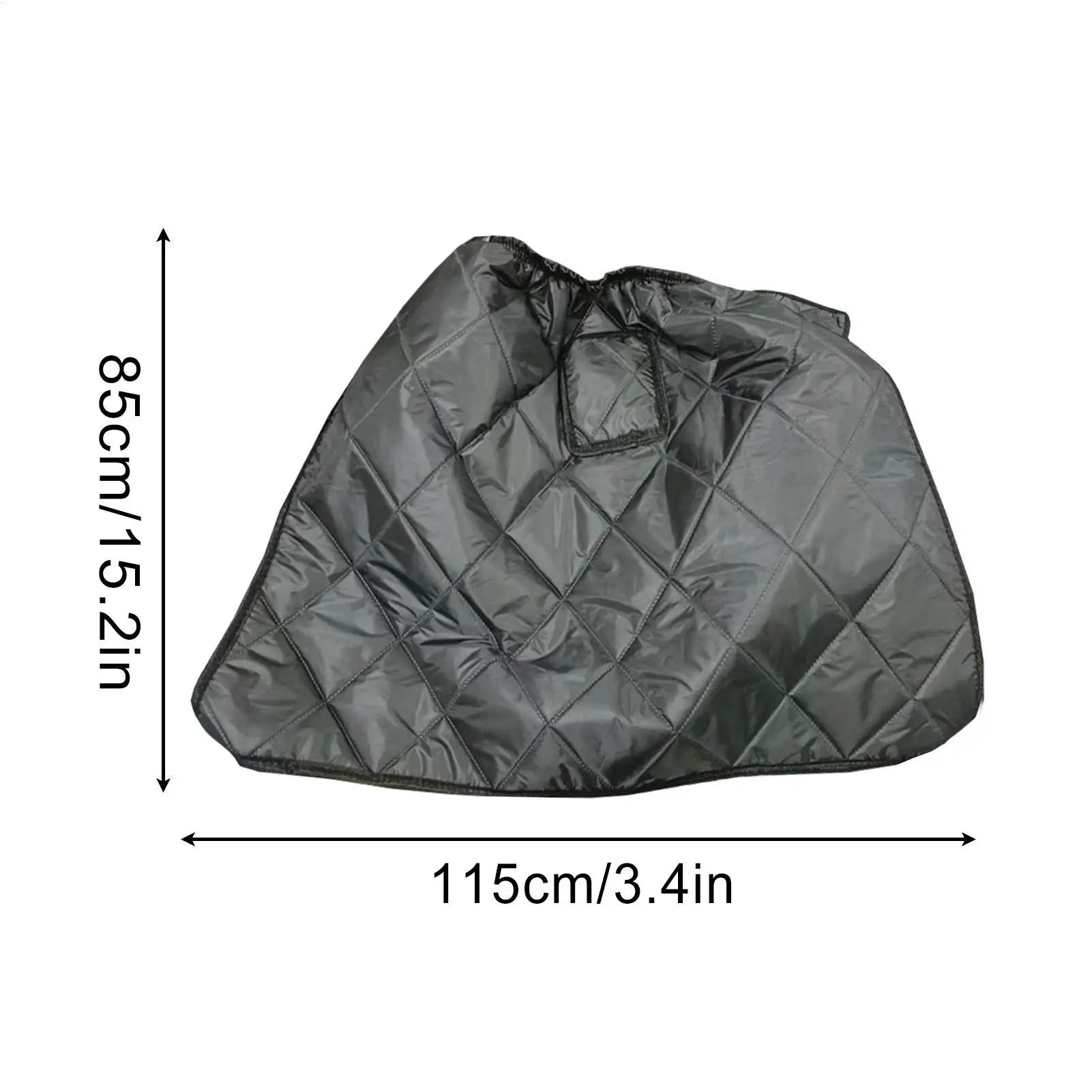 غطاء ساق مقاوم للماء مقاوم للرياح للدراجات النارية الكهربائية، بطانية حماية من الطقس البارد للبالغين الذين ينقلون معدات ركوب الخيل